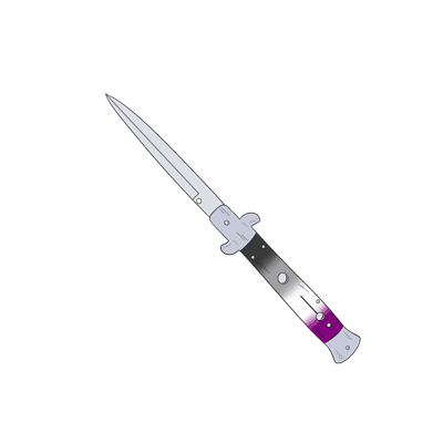 knife in the asexual colors