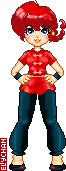 pixel doll of ranma's female form from ranma 1/2