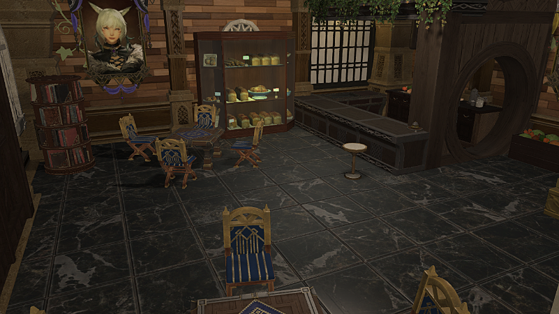 I was commissioned to do a small, cozy, pirateish themed bar in Zalera! I was really proud how a lot of the pieces from different furniture sets came together to make something that ended up looking fairly cohesive!