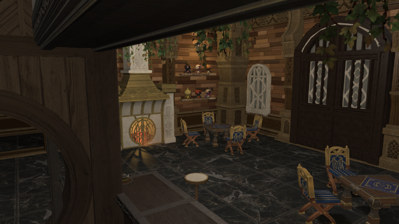 I was commissioned to do a small, cozy, pirateish themed bar in Zalera! I was really proud how a lot of the pieces from different furniture sets came together to make something that ended up looking fairly cohesive!