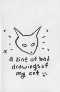 badly drawn cat zine