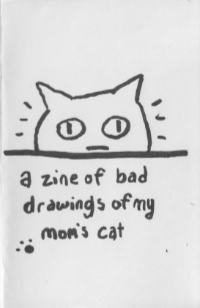badly drawn mom's cat zine